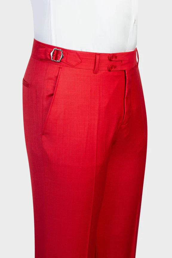 Red Shawl Lapel Double Breasted Suit for Prom