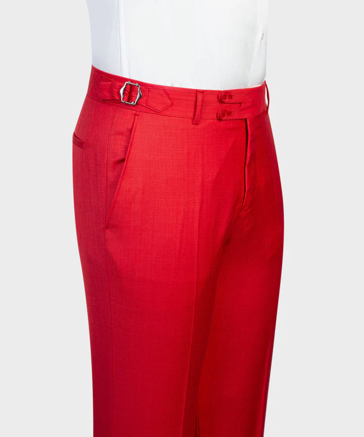 Red Shawl Lapel Double Breasted Suit for Prom