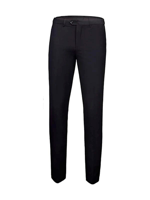 Black Notch Lapel Two Buttons Men's 2 Piece Suit