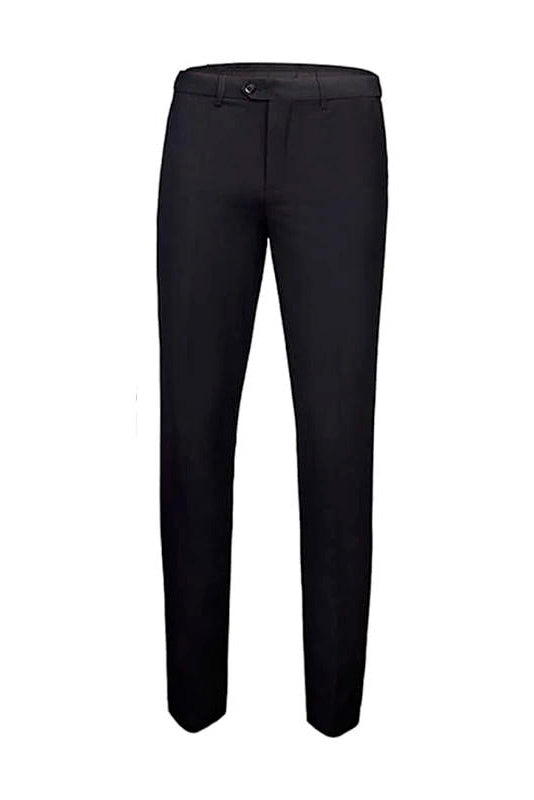 Black Notch Lapel Two Buttons Men's 2 Piece Suit