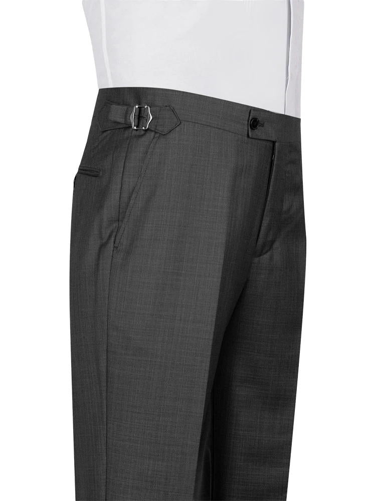 Classic Grey 3 Piece Peak Lapel Suit