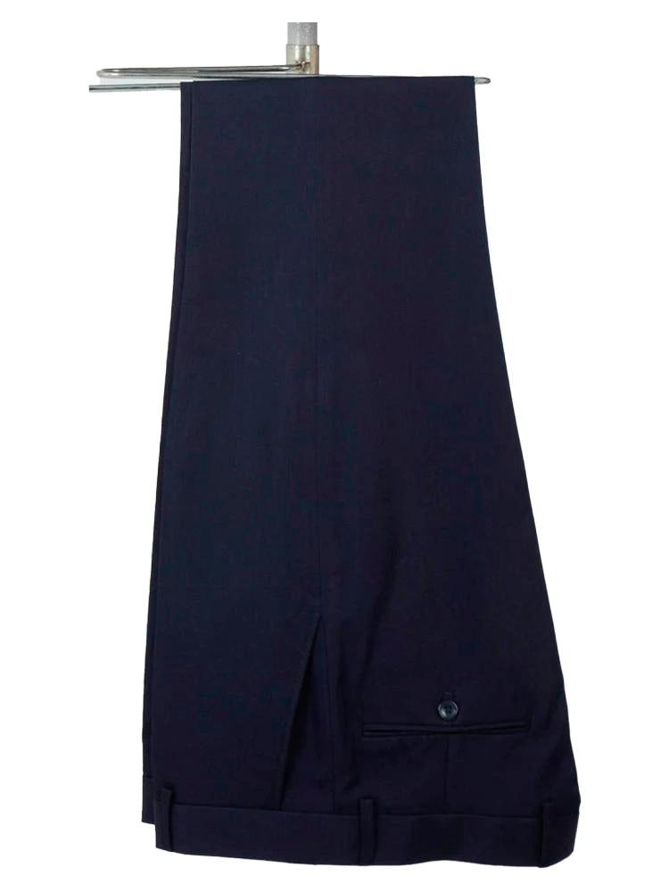 Navy Blue 3 Piece White Shawl Lapel Tuxedo