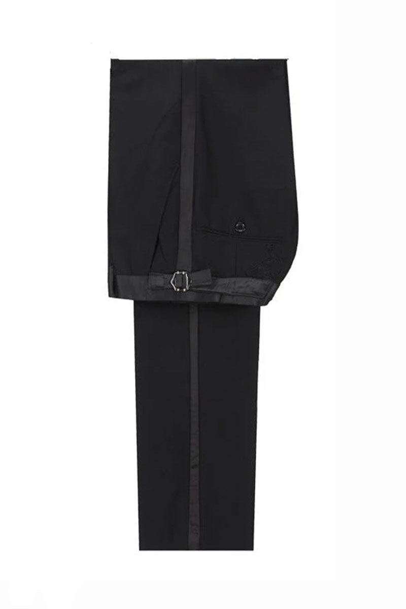 Chic Black One-button 2-piece Tuxedo