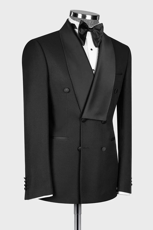 Double-breasted Shawl Lapel 2-piece Tuxedo