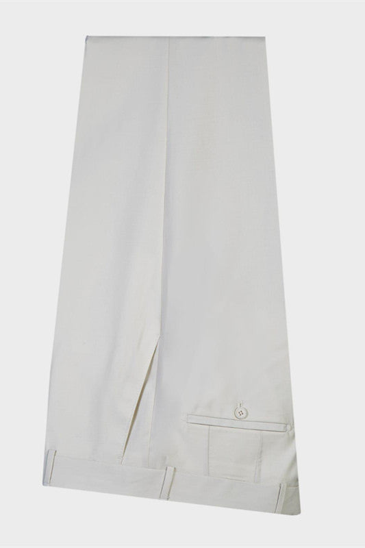 Men's Two-button Peaked Lapel 2-piece Suit