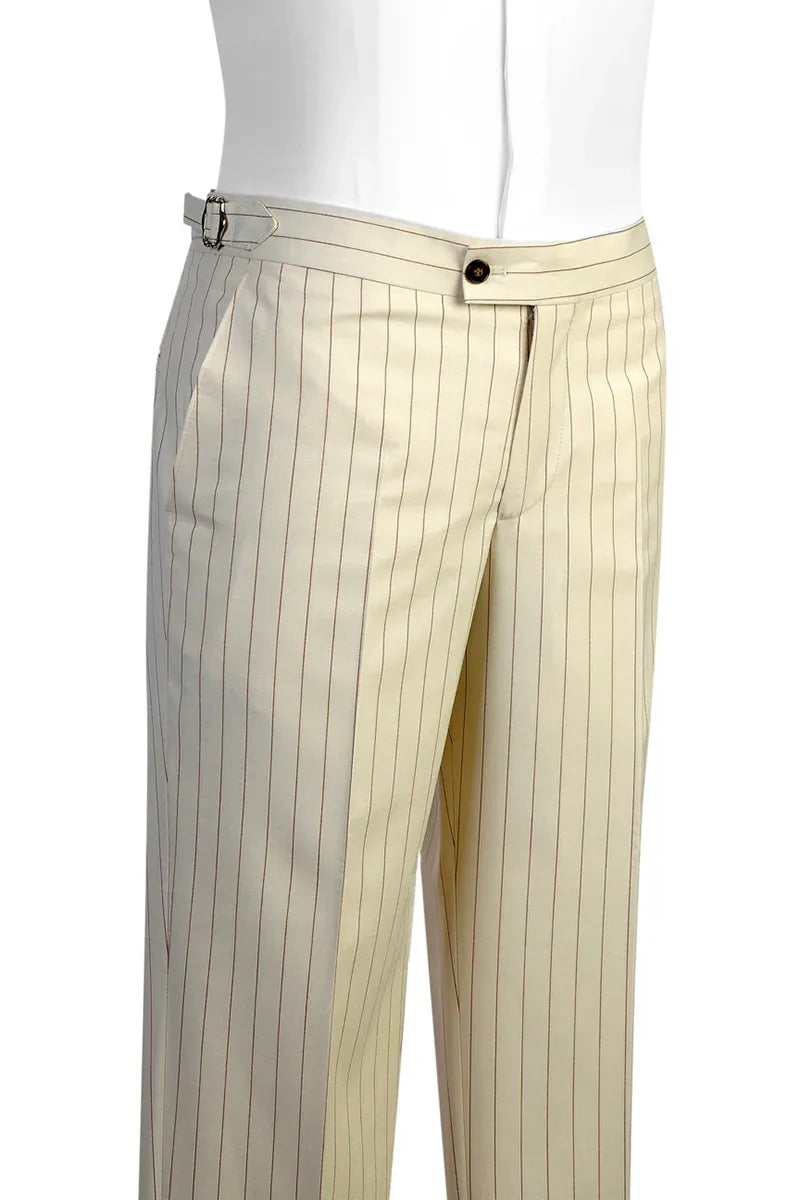 Striped Double-breasted 2-piece Suit