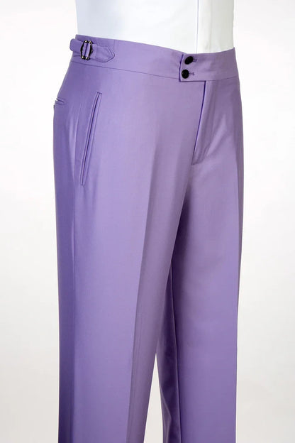 Wide Lapel 3-piece Suit in Purple