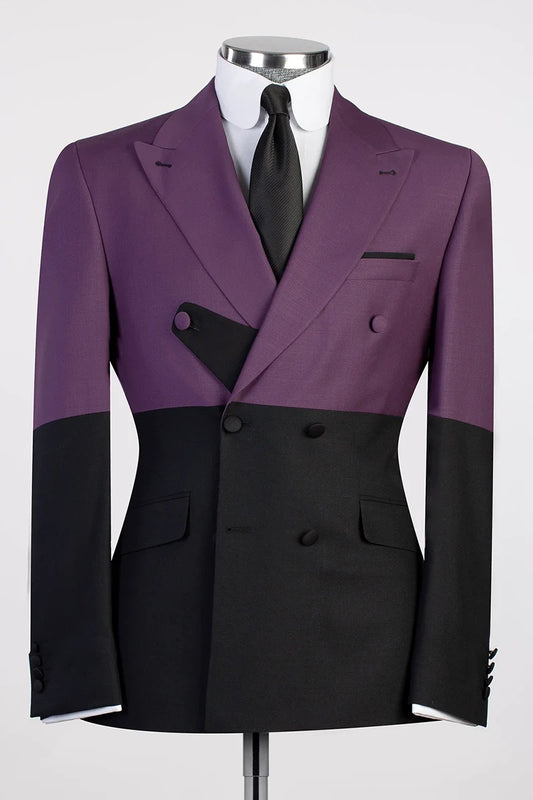 Two-tone 2-piece Suit for Prom