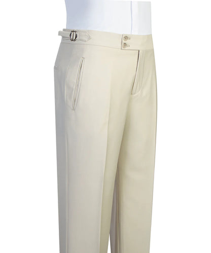 Ivory 3-piece Peak Lapel Single-breasted Suit