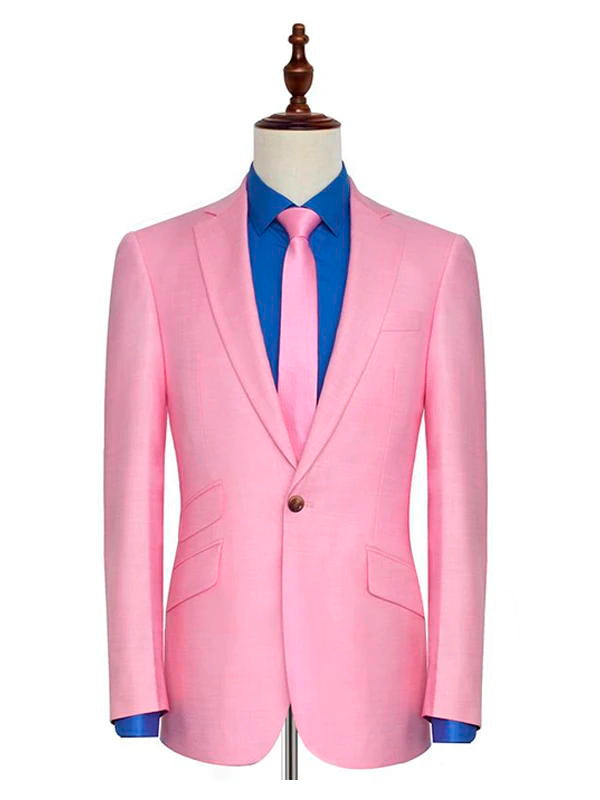 Men's Pink Party 2 Piece Suit