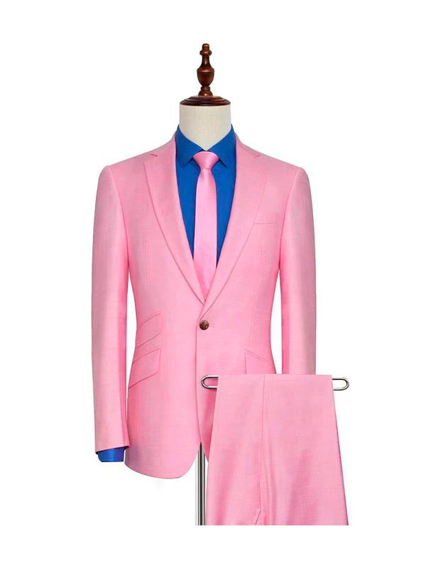 Men's Pink Party 2 Piece Suit