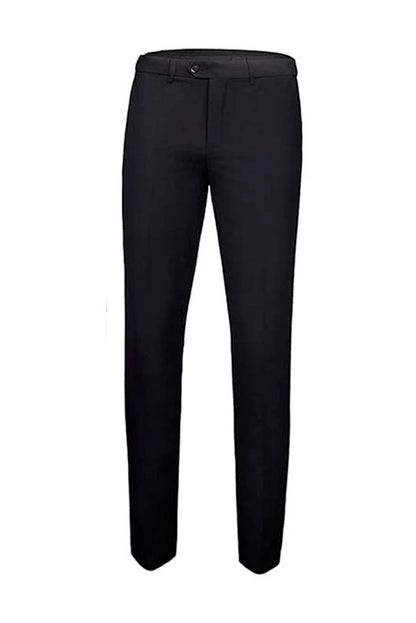 Black Notch Lapel Two Buttons Men's 2 Piece Suit