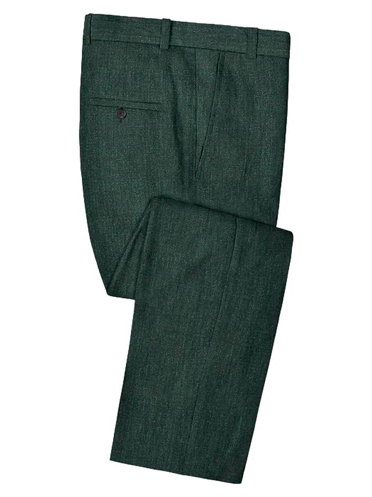 Green Business 2 Piece Single Breasted Suit