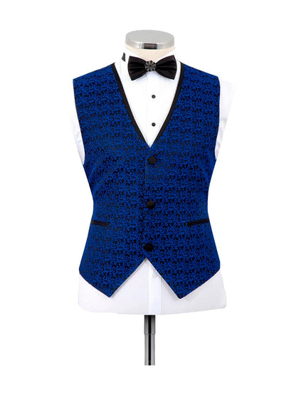 Blue Shawl Lapel Prom Tuxedo Suit