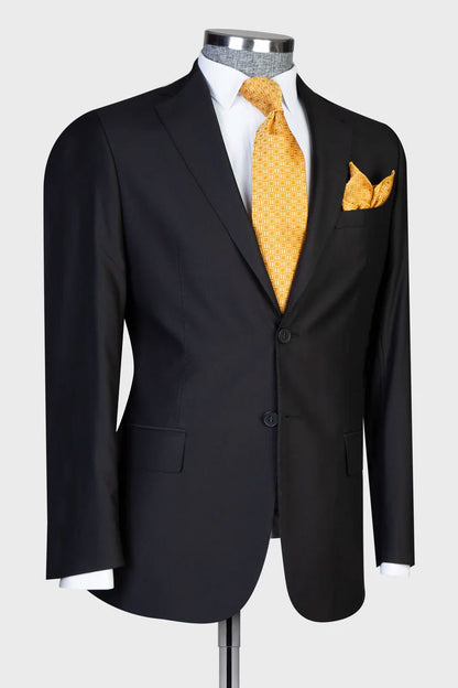 Men's Notch Lapel 2-piece Suit for Business