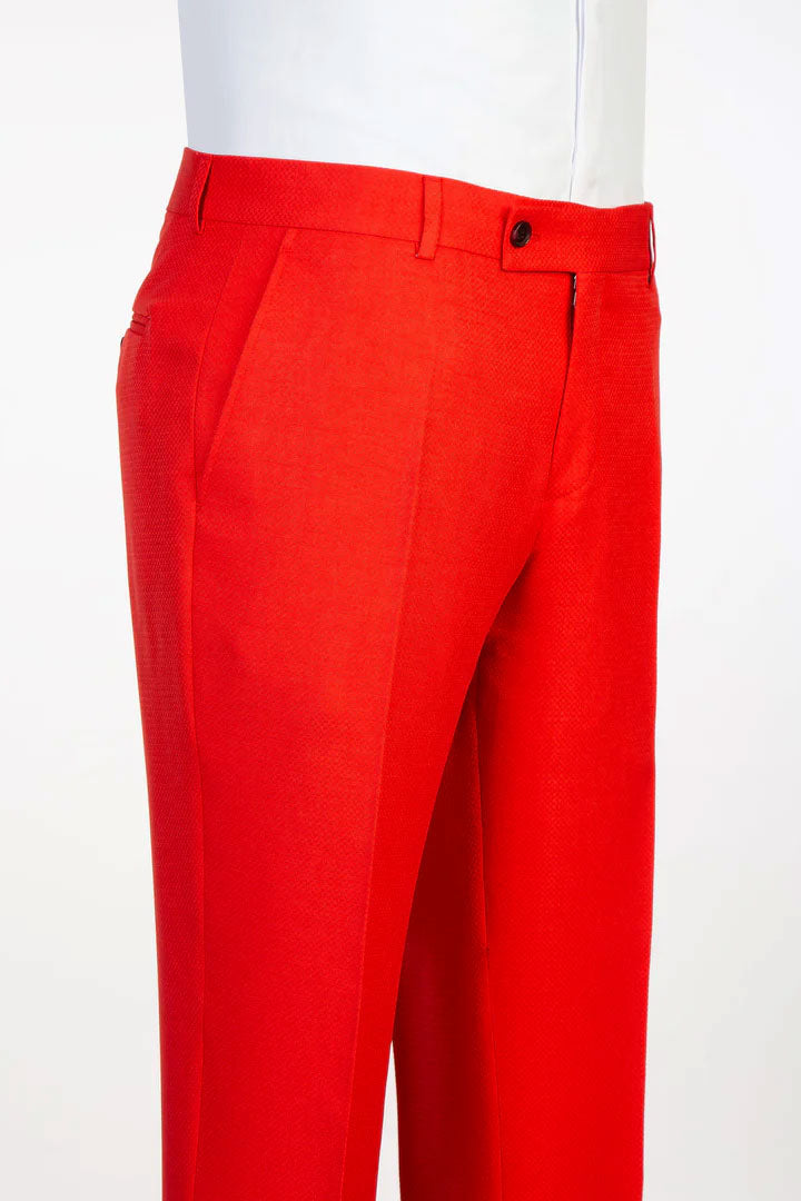 Double-breasted 2-piece Suit in Red