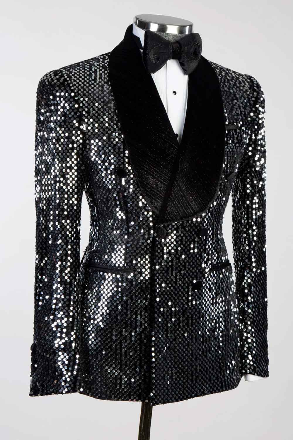 Men's Sequins 2-piece Blazer Tuxedo
