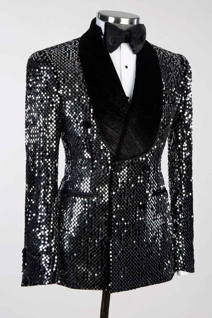 Men's Sequins 2-piece Blazer Tuxedo