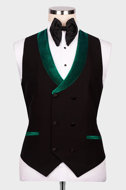 Green Velvet 3-piece Blazer Suit Tuxedo
