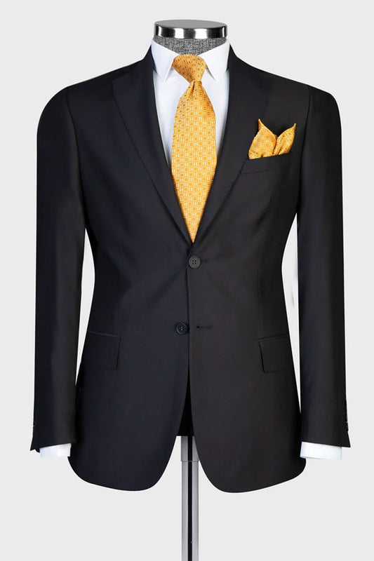 Men's Notch Lapel 2-piece Suit for Business