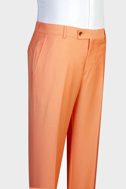 Double-breasted 2-piece Suit in Orange