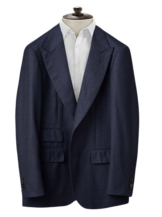 Single Breasted Peak Lapels 2 piece Men's Suit