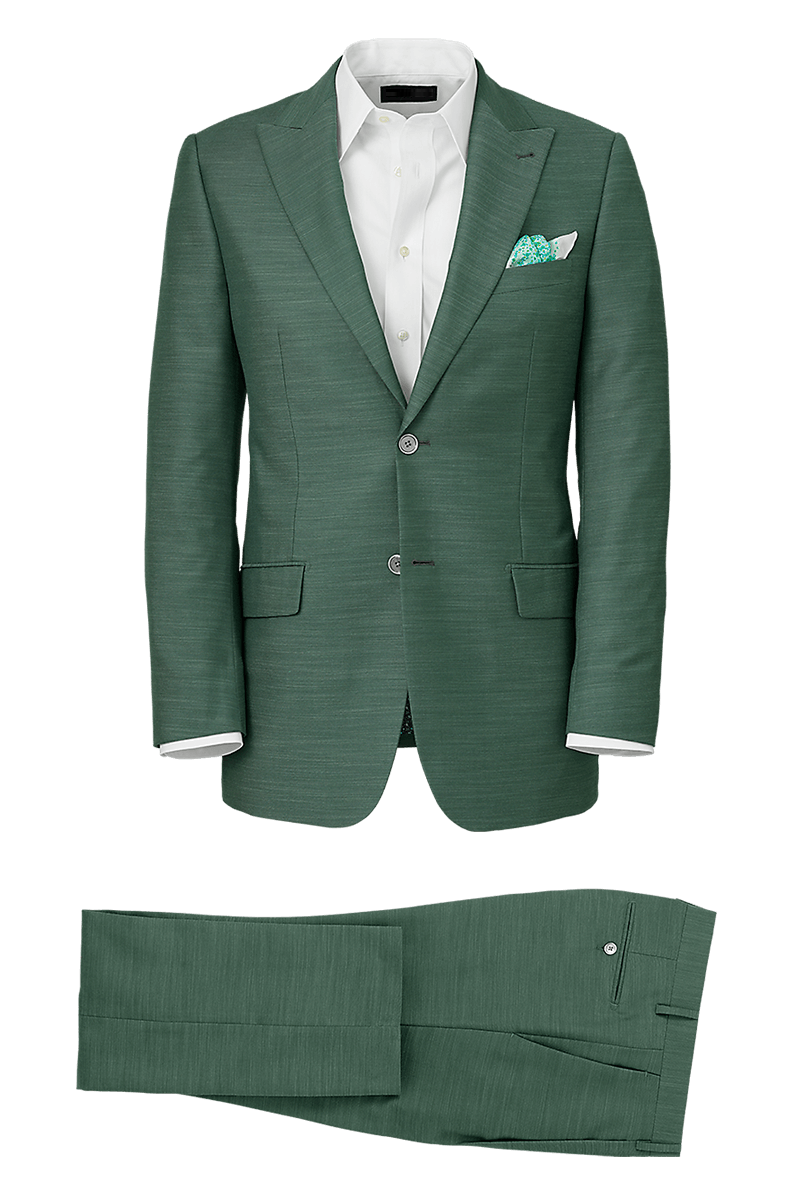 2 Piece Peak Lapel Single-Breasted Suit