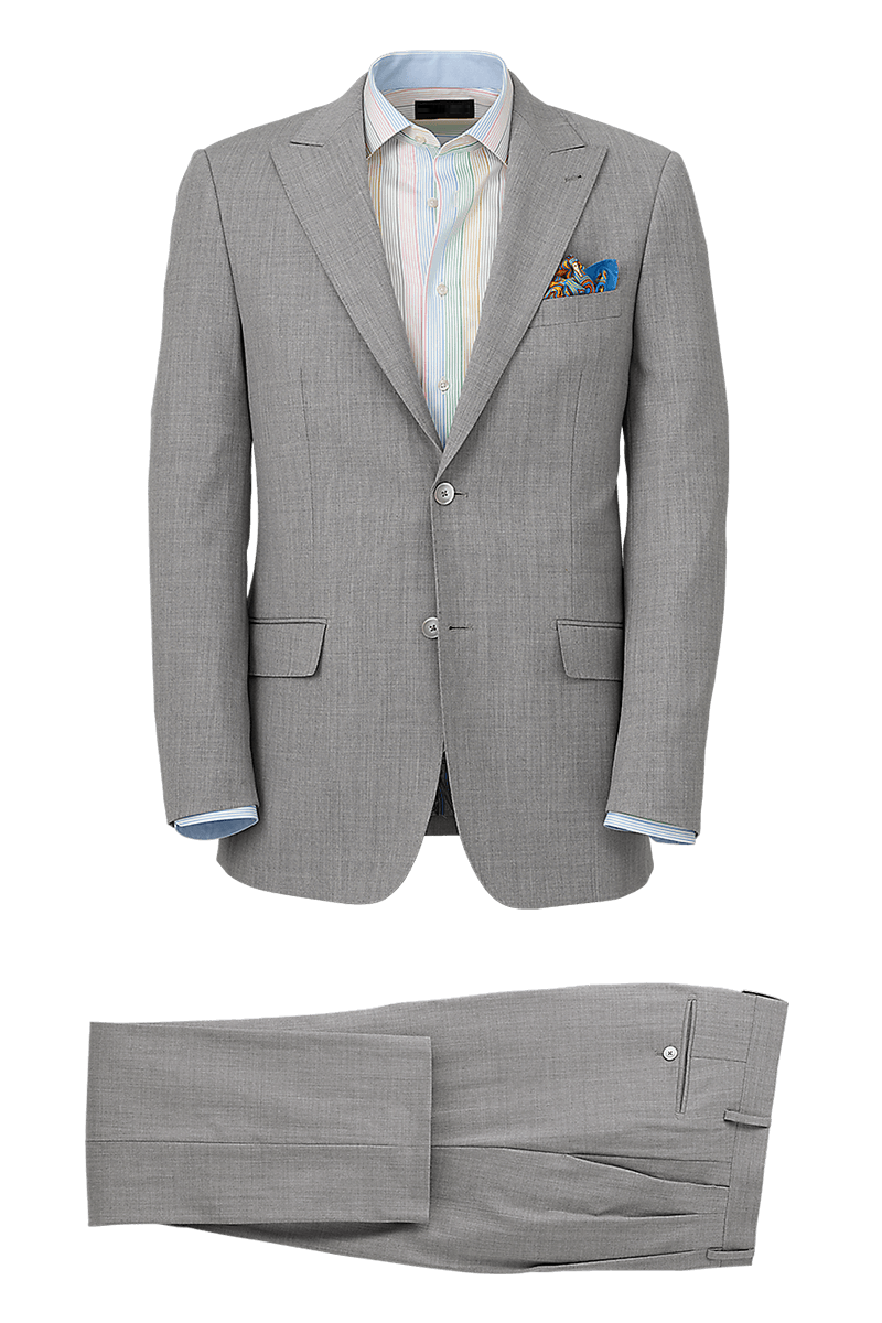 2 Piece Peak Lapel Single-Breasted Suit