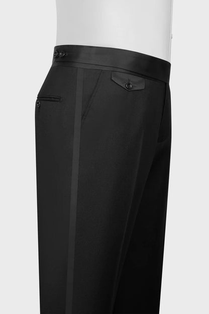 Men's Chic Notch Lapel Suit in White