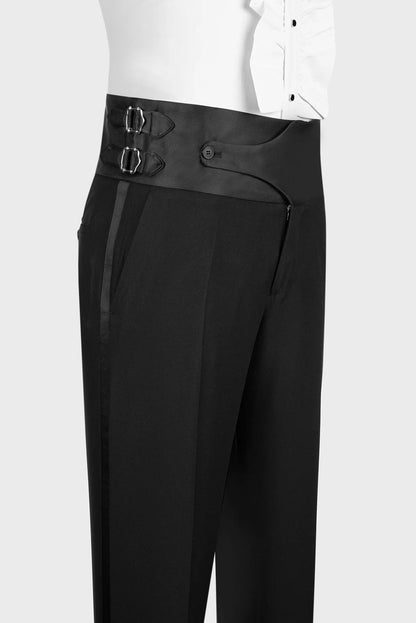 Black One-button Shawl Lapel 2-piece Tuxedo