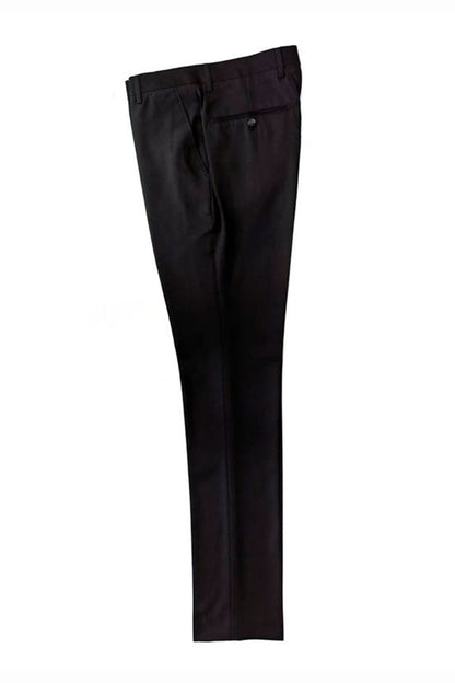 Silver Velvet Peak Lapel Men's Suits