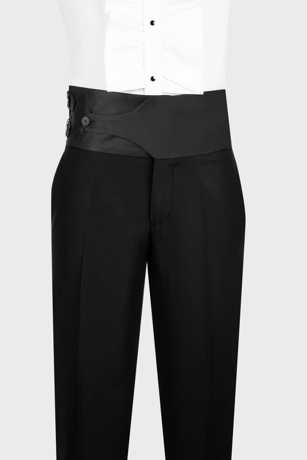 Black One-button Shawl Lapel 2-piece Tuxedo