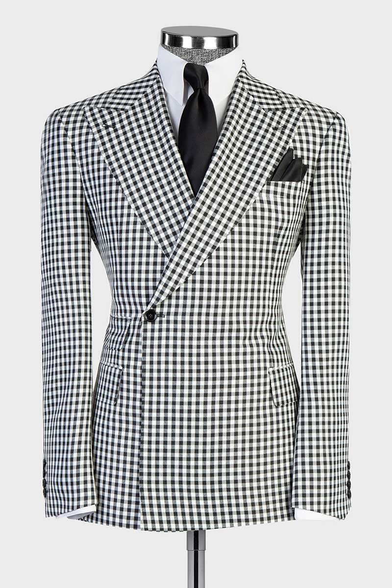 The Micro-check 2-piece Suit