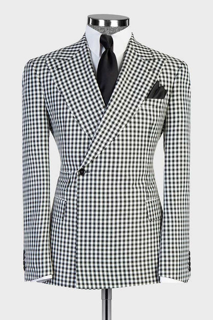 The Micro-check 2-piece Suit