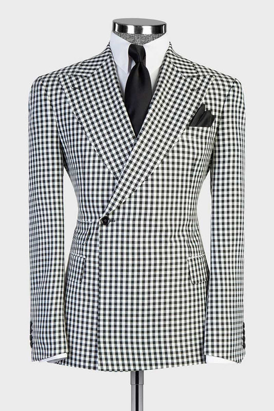The Micro-check 2-piece Suit