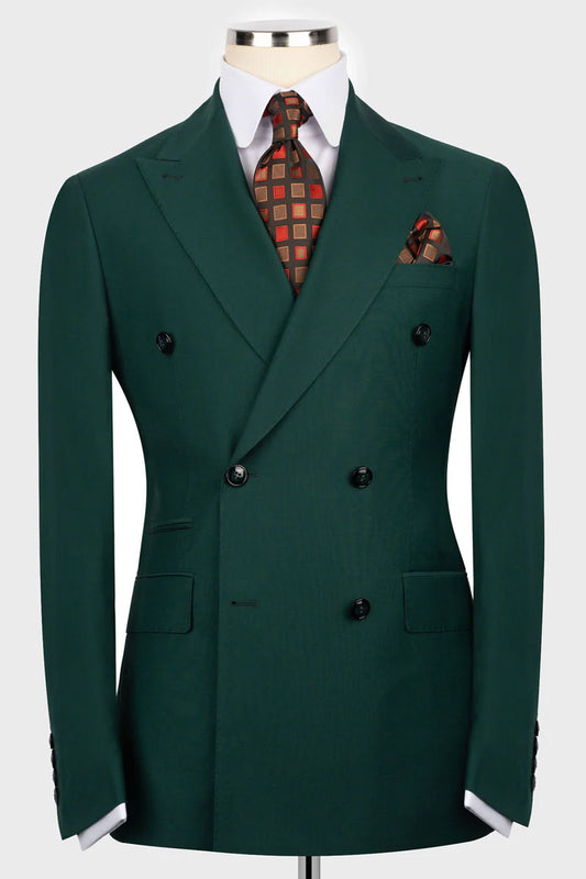Men's Double-breasted 2-piece Suit