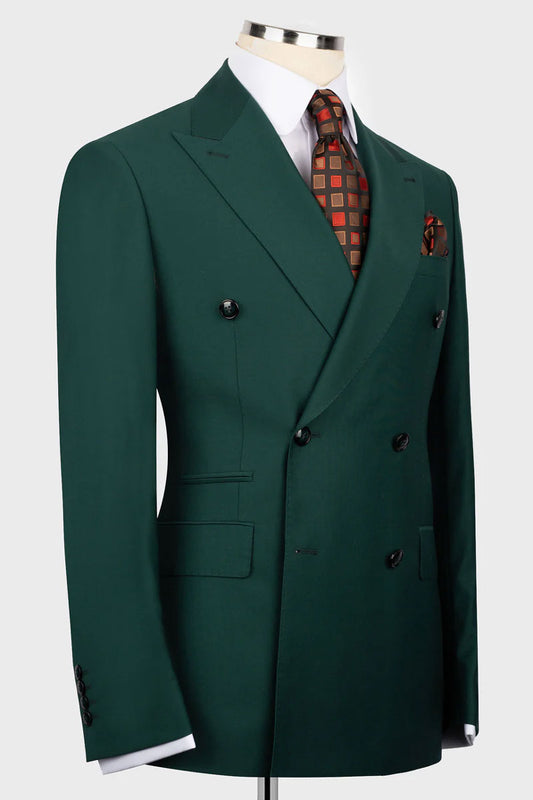 Men's Double-breasted 2-piece Suit