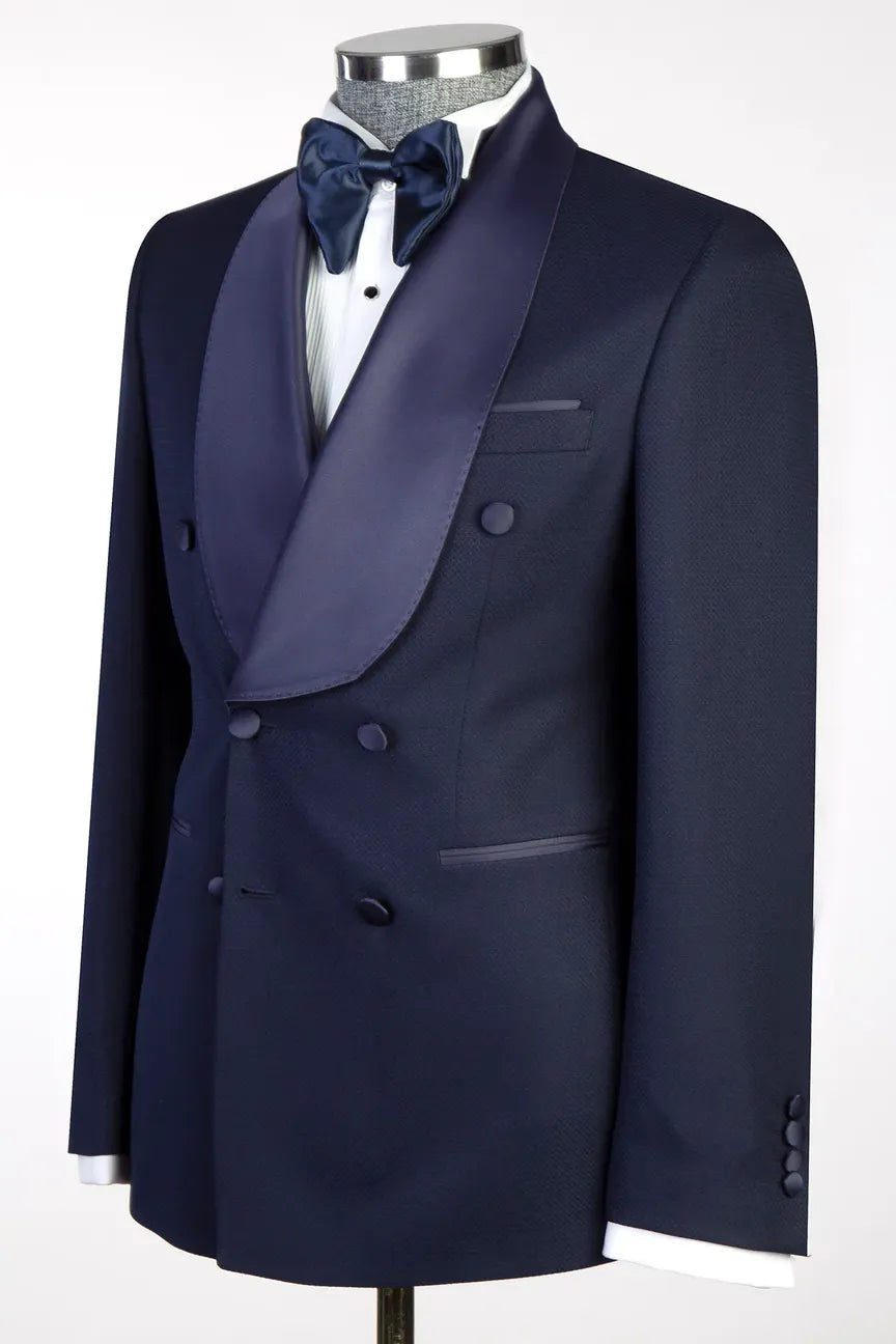 Shawl Lapel Double-breasted 2-piece Tuxedo