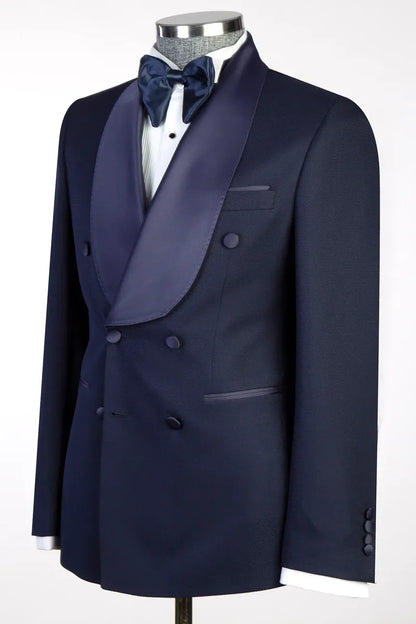 Shawl Lapel Double-breasted 2-piece Tuxedo