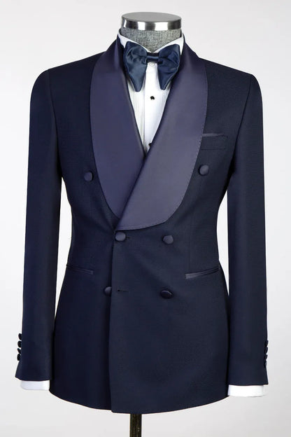 Shawl Lapel Double-breasted 2-piece Tuxedo