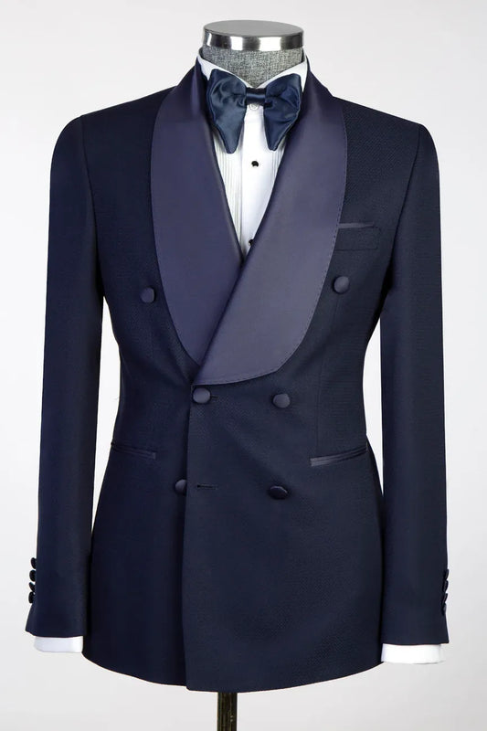 Shawl Lapel Double-breasted 2-piece Tuxedo
