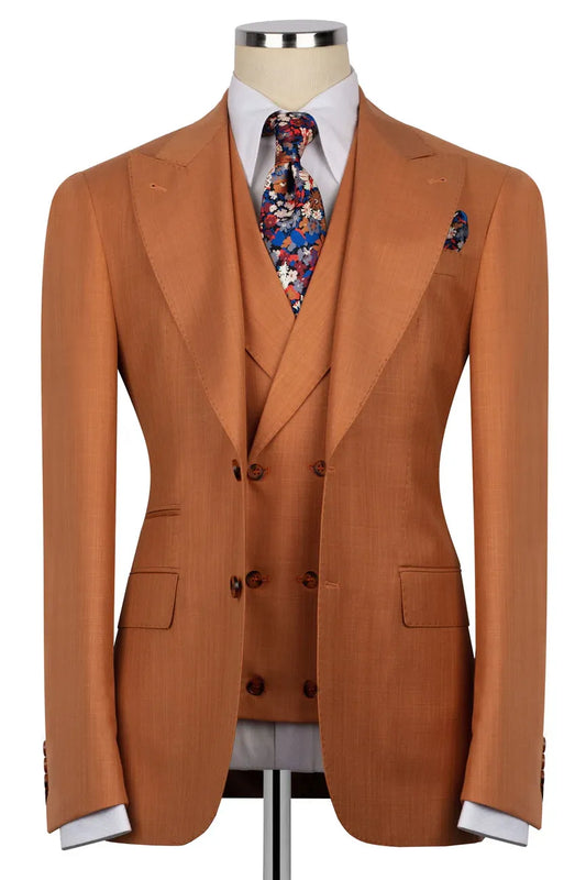 Wide Lapel 3-piece Suit
