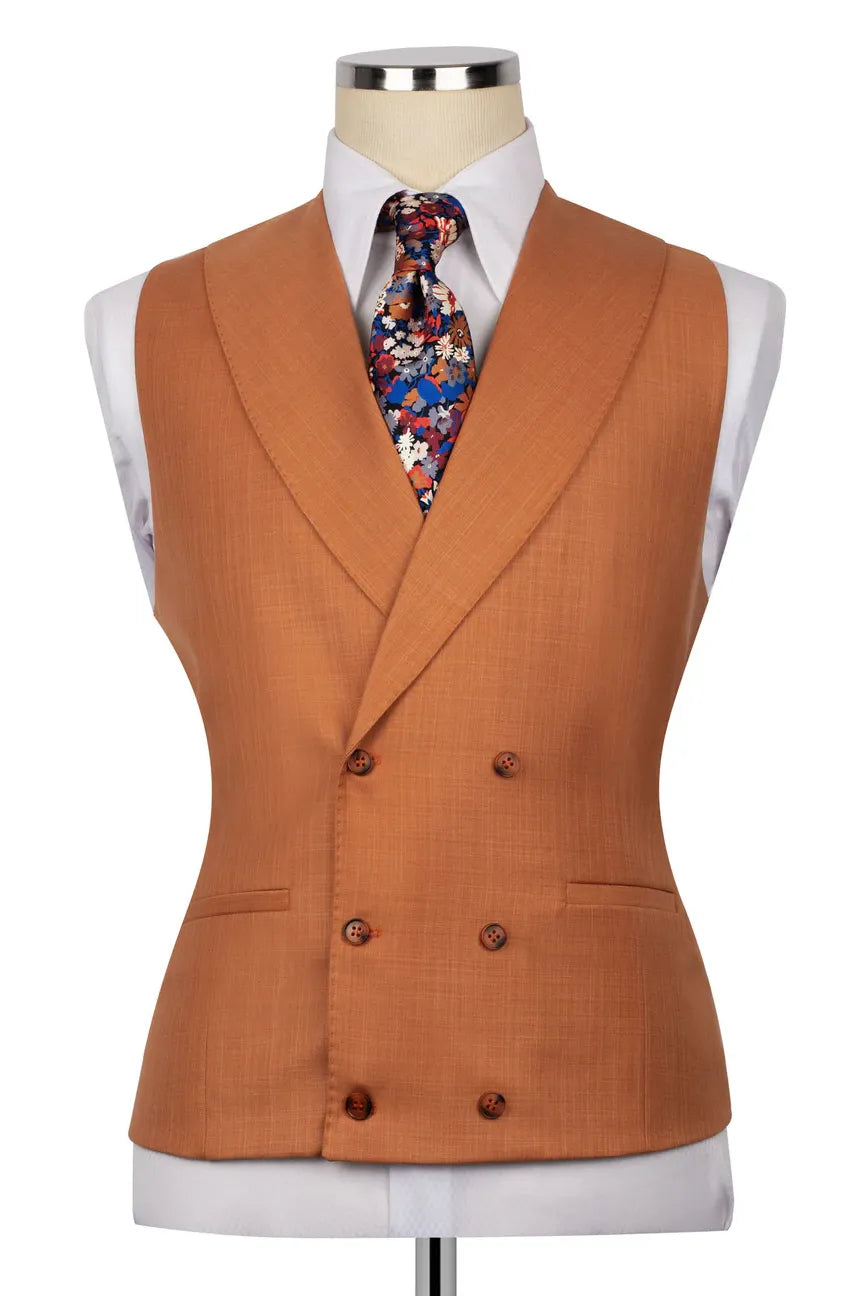 Wide Lapel 3-piece Suit