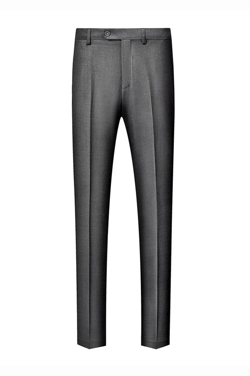 Dark Grey 3 Piece Shawl Lapel Tuxedo