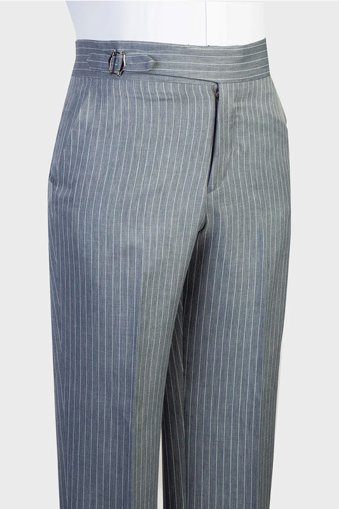 Pinstripe Two-button 2-piece Outfit