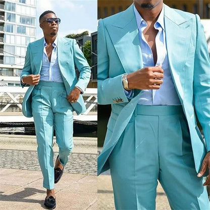 Peaked Lapel Prom Outfits for Men