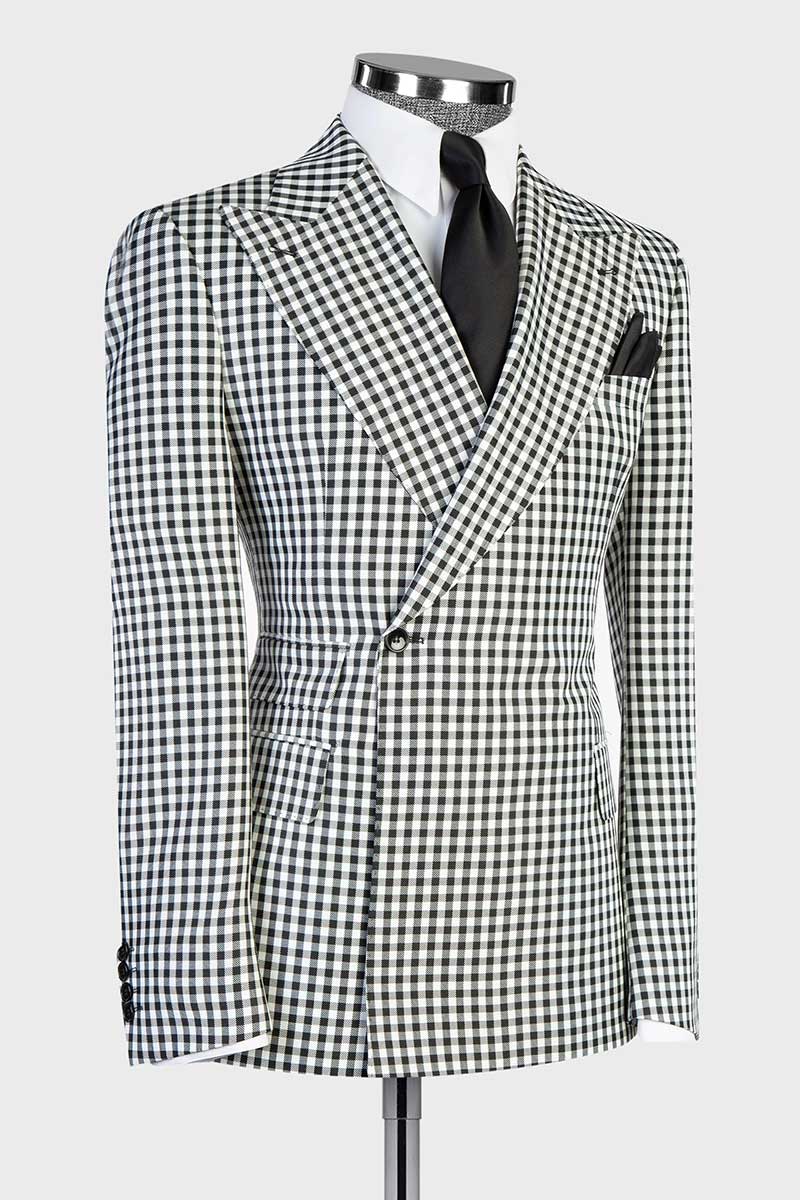 The Micro-check 2-piece Suit