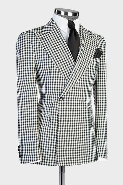 The Micro-check 2-piece Suit