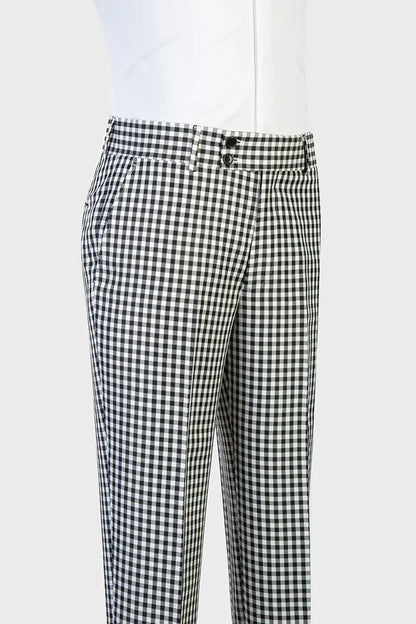 The Micro-check 3-piece Suit