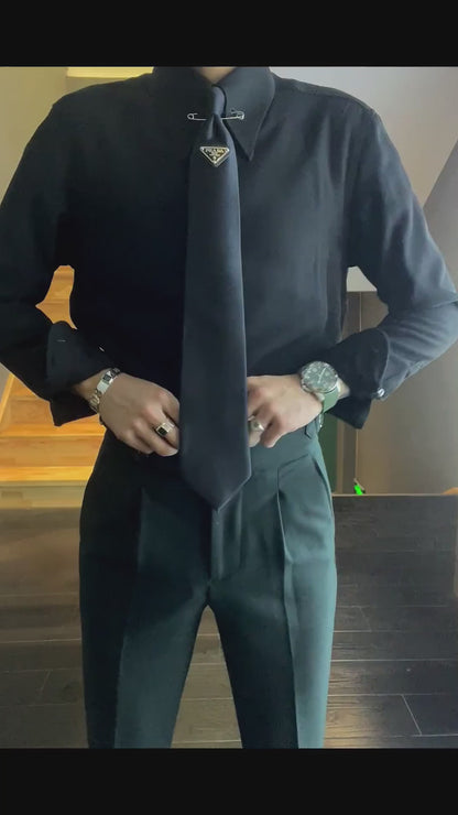 Green Peak Lapel 3-piece Suit for Prom